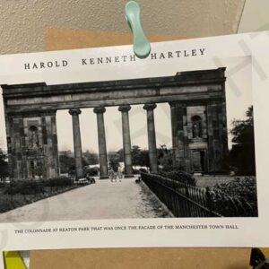 IMG_9937 This is the Colonnade that has stood in Heaton Park since 1912, it was previously situated at Manchester Town Hall. Photo taken c1924